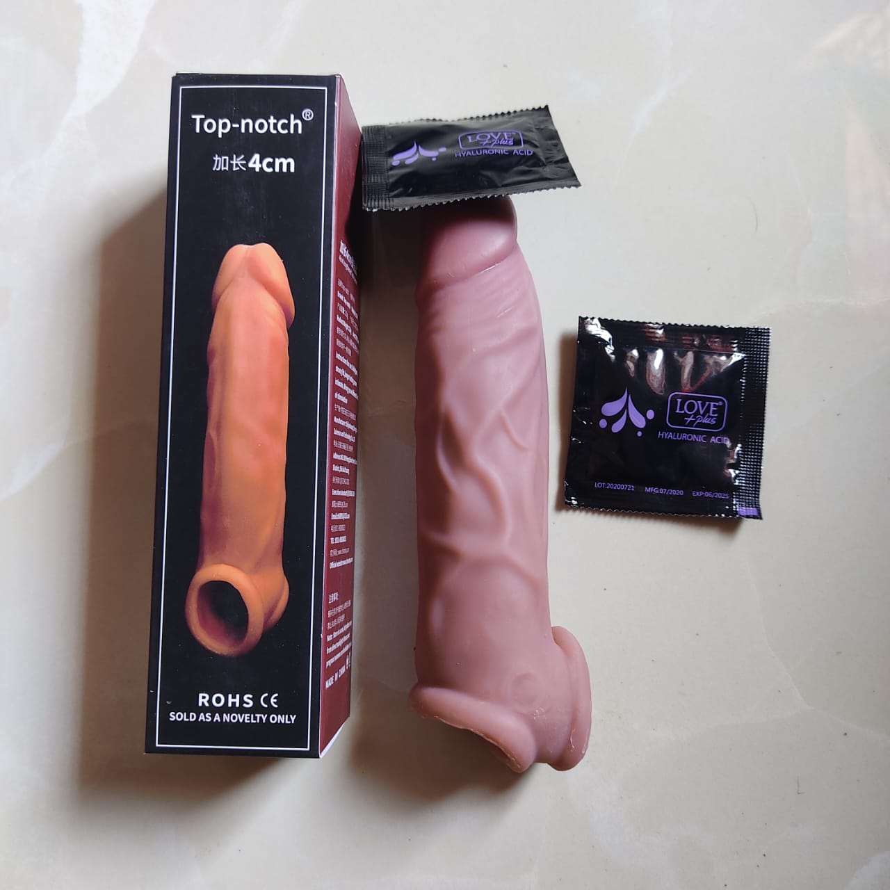 Lock Toy Condom Skin Color